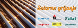 Solarno grijanje - ACV - Buderus - Centrometal - Rotex - Vaillant - Viessmann