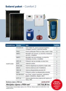 Bosch solarni paket Comfort 2