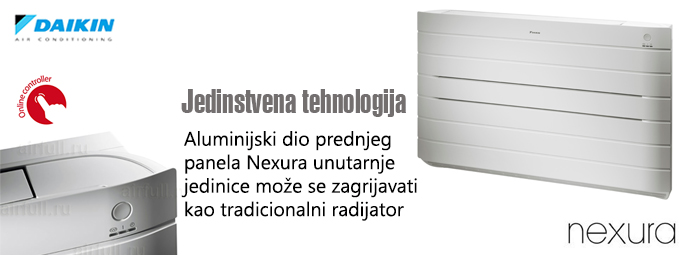 Daikin Nexura parapetni klima uređaj