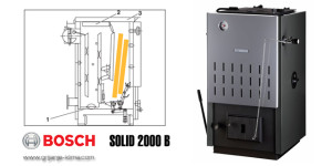 Bosch Solid 2000 B kotao na drva