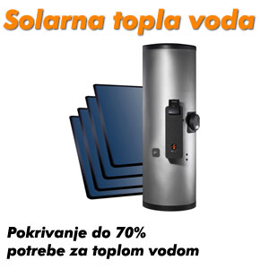 Sonnenkraft solarna topla voda