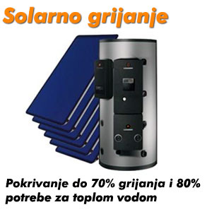 Sonnenkraft solarno grijanje prostora